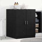 vidaXL Wasmachinekast met opslag Zwart eiken 70.5 x 71.5 x, Witgoed en Apparatuur, Wasmachines, Verzenden, Nieuw