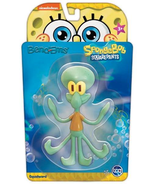 BOTI SpongeBob SquarePants Bend-Ems Figure-Squidward, Verzamelen, Beelden en Beeldjes, Nieuw, Ophalen of Verzenden