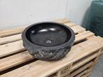 Waskom Imso Astratto Nero Riviersteen 45 x 15cm, Ophalen of Verzenden, Nieuw, Steen, Overige typen