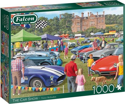 Falcon - The Car Show Puzzel (1000 stukjes) | Falcon -, Hobby en Vrije tijd, Denksport en Puzzels, Nieuw, Verzenden