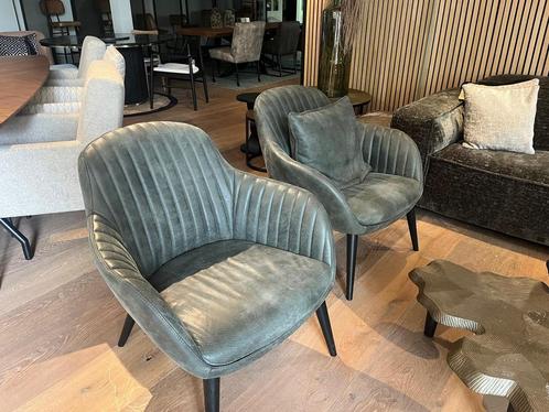 Set van 2 Fauteuils – Africa Leder – Showroommodel NU €999,-, Huis en Inrichting, Fauteuils, 75 tot 100 cm, 75 tot 100 cm, Zo goed als nieuw