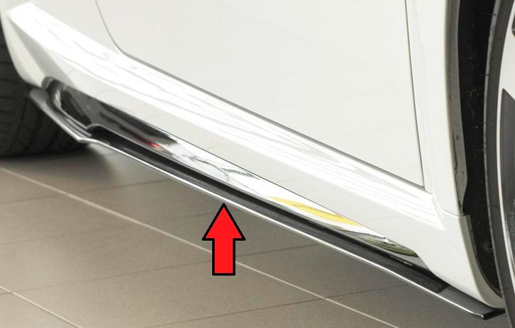 Side skirt aanzetstuk | Audi | TT S-Line / TTS / TT-RS (8S), Auto-onderdelen, Carrosserie en Plaatwerk, Nieuw, Audi, Verzenden
