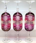 |- (6) x *Bohemia Kristall Gold (Tschechien)* - Wijnglas