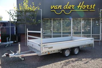 Henra plateauwagen multitransporter aanhangwagen aanbieding beschikbaar voor biedingen