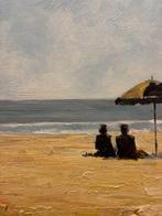 Alexy Berthelot - Deauville beach club 2, Antiek en Kunst, Kunst | Schilderijen | Modern