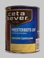 5 x Cetabever Meesterbeits UV Dekkend strandgeel 725 - 0,75, Nieuw, Verzenden