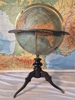 Tafelblad globe - Ernst Schotte & Co. - DIE ERDKUGEL nach, Antiek en Kunst