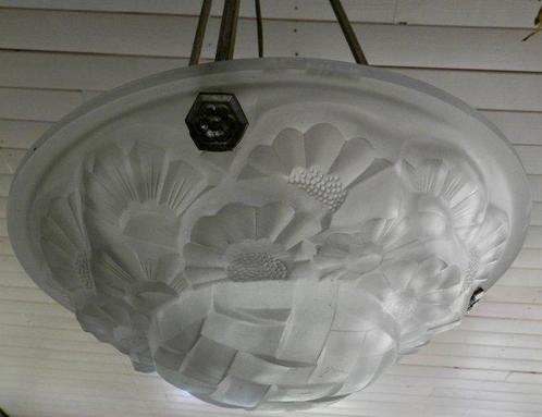 Verrerie d’Art de Compiègne. - David Guéron (Dequé) Art-deco, Antiek en Kunst, Kunst | Designobjecten
