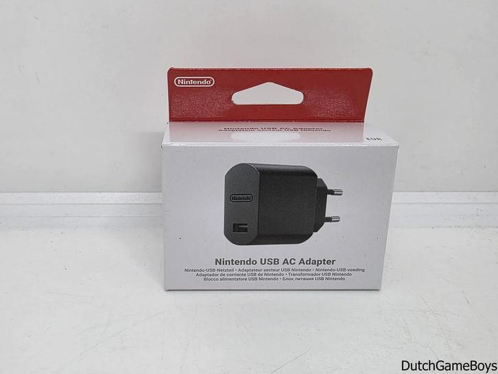 Nintendo Switch - USB AC Adapter - New, Spelcomputers en Games, Spelcomputers | Nintendo Switch, Gebruikt, Verzenden