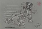 Millet - 1 Pencil drawing - Uncle Scrooge - corriendo - 2024, Nieuw