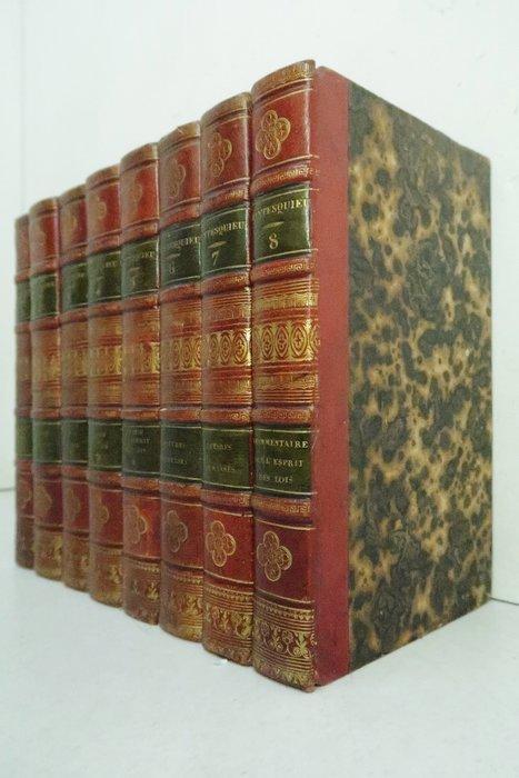 Montesquieu / Devéria / Dalibon / dAlembert, Helvétius,, Antiek en Kunst, Antiek | Boeken en Bijbels