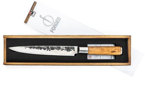 Carving Knife - Hammered and Forged - 440C Japanese, Antiek en Kunst, Antiek | Keukenbenodigdheden