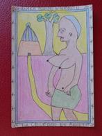 Frédéric Bruly-Bouabré (1923-2014) - Nude, Antiek en Kunst