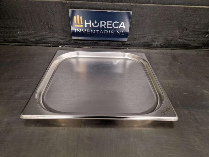 Gastronorm Bak | 2/3 GN | 2 cm Diep | RVS, Zakelijke goederen, Horeca | Keukenapparatuur, Nieuw in verpakking, RVS Meubilair