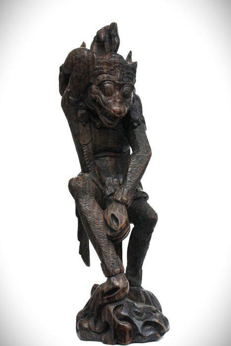 Beeldhouwwerk van 39 cm - Hanuman - Bali - Indonesië, Antiek en Kunst, Kunst | Niet-Westerse kunst