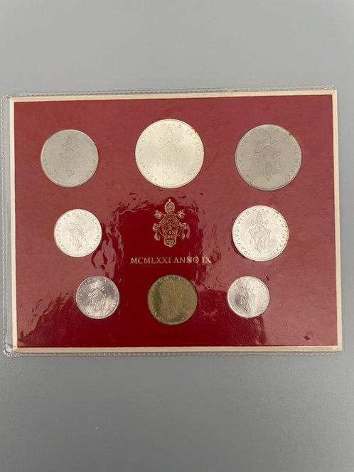 Vaticaan. Paolo VI (1963-1978). Serie divisionale 1971-1974, Postzegels en Munten, Munten | Europa | Niet-Euromunten