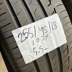 2 x Continental PremiumContact 6 255-45-18 103YZomerbande..., Auto-onderdelen, Banden en Velgen, 18 inch, Gebruikt, 255 mm, Ophalen of Verzenden