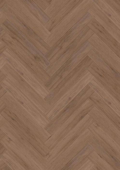 Plak pvc Visgraat donker eiken |  Hoomline Fusion Visgraat, Huis en Inrichting, Stoffering | Vloerbedekking, Ophalen