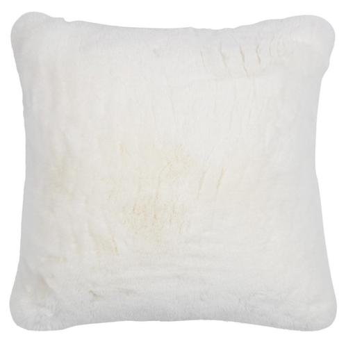 kussen teddy glad gebroken wit 45x45cm, Huis en Inrichting, Woonaccessoires | Overige, Verzenden