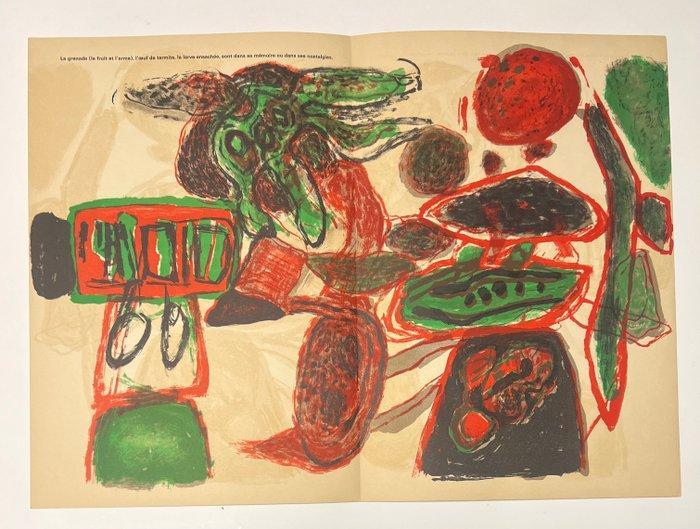 Guillaume Corneille (1922-2010) - Affiche lithographique la, Antiek en Kunst, Kunst | Tekeningen en Foto's