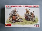 MiniArt 35101 MOTORCYCLE REPAIR CREW 1:35, Hobby en Vrije tijd, Modelbouw | Figuren en Diorama's, Verzenden, Nieuw