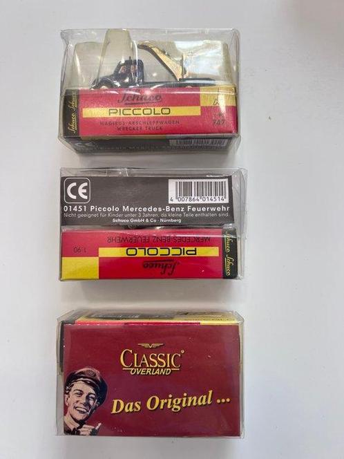Schuco 1:90 - Modelauto (3) - Piccolo Mercedes-Benz models, Antiek en Kunst, Antiek | Speelgoed