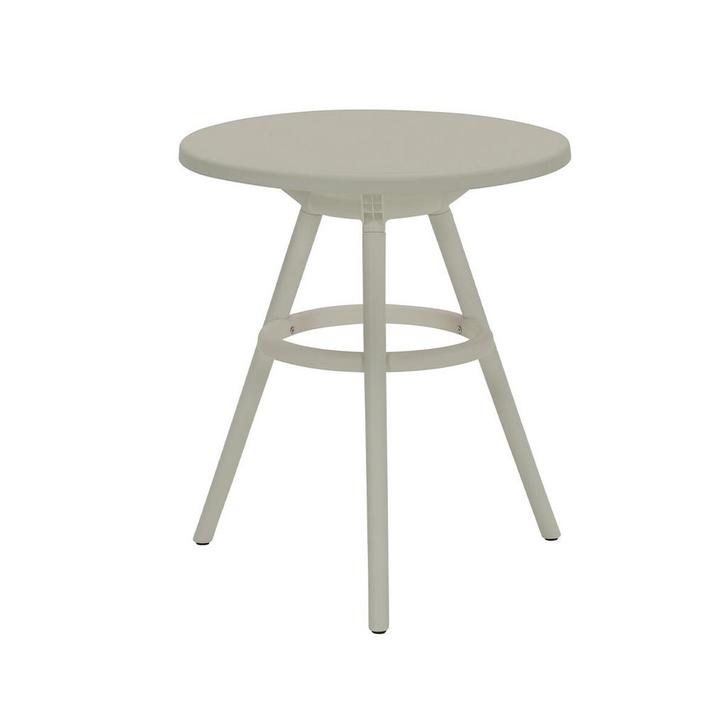 Garden Impressions Faria tuintafel Ø60 cm - zand, Tuin en Terras, Tuinsets en Loungesets, Verzenden