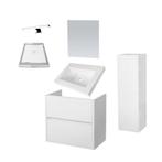 Badkamermeubelset NEXXT Small 60cm Mat Wit, Ophalen of Verzenden, Nieuw, Bad