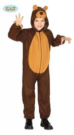 Bruine beer onesie kind, Ophalen of Verzenden, Nieuw