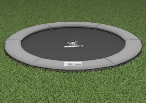 Flat to the Ground Trampoline Magic Circle Pro Grey 251 cm, Kinderen en Baby's, Speelgoed | Buiten | Trampolines, Nieuw, Ophalen of Verzenden