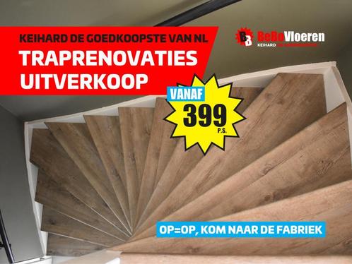 TRAPRENOVATIE | Vanaf €399 – Jouw oude trap opknappen!, Doe-het-zelf en Verbouw, Ladders en Trappen, Trap, Nieuw, Ophalen of Verzenden
