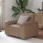 vidaXL Fauteuil Cappuccino 60 cm kunstleer, Huis en Inrichting, Verzenden, Nieuw, Eenpersoons, Leer