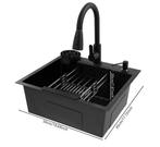 Multifunctionele Keukenspoelbak met Uittrekbare Kraan, Verzenden, Nieuw