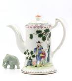 Theepot - Famille rosé - Chinese tekens - ROC - personen -, Antiek en Kunst