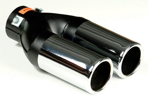 Uitlaatsierstuk Dubbel 754.3 - Passend 45-60mm, Auto-onderdelen, Uitlaatsystemen, Nieuw, Verzenden