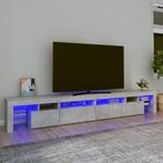 vidaXL Tv-meubel met LED-verlichting 260x36,5x40 cm, Huis en Inrichting, Kasten | Televisiemeubels, Verzenden, Nieuw, 50 tot 100 cm