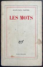 Signé ; Jean-Paul Sartre - Les Mots [envoi autographe de