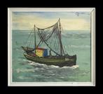 Leo Jordaens (1944-2000) - Le bateau de pêche