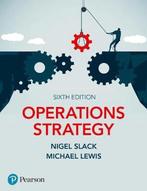 Operations Strategy, Boeken, Slack, Nigel, Zo goed als nieuw, HBO, Gamma