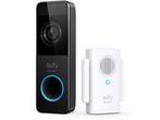 eufy Video Doorbell Battery Slim - Videodeurbel - 1080p -, Verzenden, Zo goed als nieuw