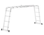 Vouwladder - werkhoogte 5,60 m - aluminium - multifunctio..., Ophalen of Verzenden, Nieuw