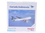 Schaal 1:500 Herpa 500630 Garuda Indonesia Boeing 747-400..., Ophalen of Verzenden, Zo goed als nieuw