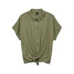 Vero Moda Blouse met korte mouwen VMTHEA SS TIE SHIRT, Kleding | Dames, Blouses en Tunieken, Verzenden, Nieuw