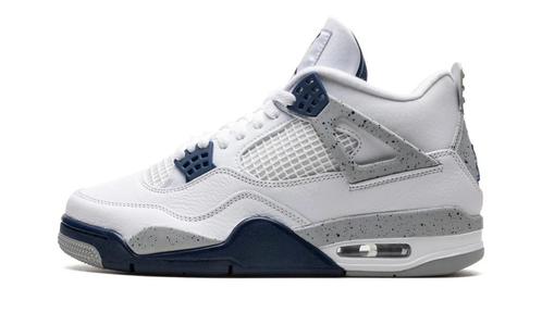 Nike Air Jordan 4 Retro Midnight Navy - maat 44 1/2, Kleding | Dames, Schoenen, Sneakers of Gympen, Nieuw, Verzenden