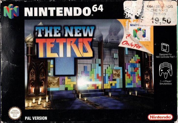 N64 The New Tetris (In doos), Spelcomputers en Games, Games | Nintendo 64, Zo goed als nieuw, Verzenden
