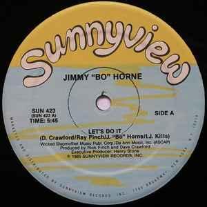 12 inch gebruikt - Jimmy Bo Horne - Lets Do It, Cd's en Dvd's, Vinyl Singles, Zo goed als nieuw, Verzenden