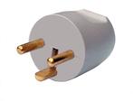 Ratio Elektrische Deenstekker 10A 250V Grijs - 70402, Verzenden, Nieuw, Overige typen