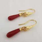 Koraal - Argento 925 - Hangoorbellen - Italiaans ambacht