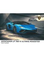 2021 LAMBORGHINI AVENTADOR LP 780-4 ULTIMAE ROADSTER, Auto diversen, Handleidingen en Instructieboekjes