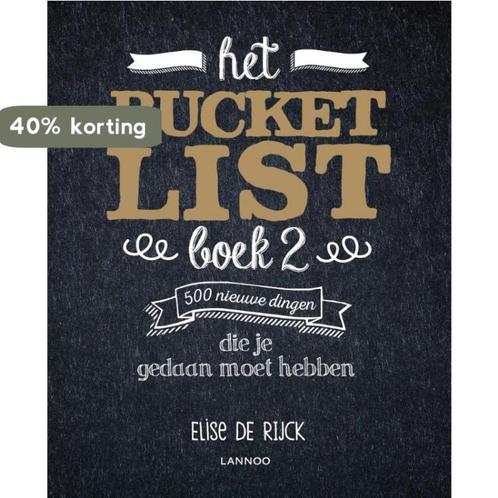 Het Bucketlist boek 2 9789401453387 Elise De Rijck, Boeken, Hobby en Vrije tijd, Gelezen, Verzenden